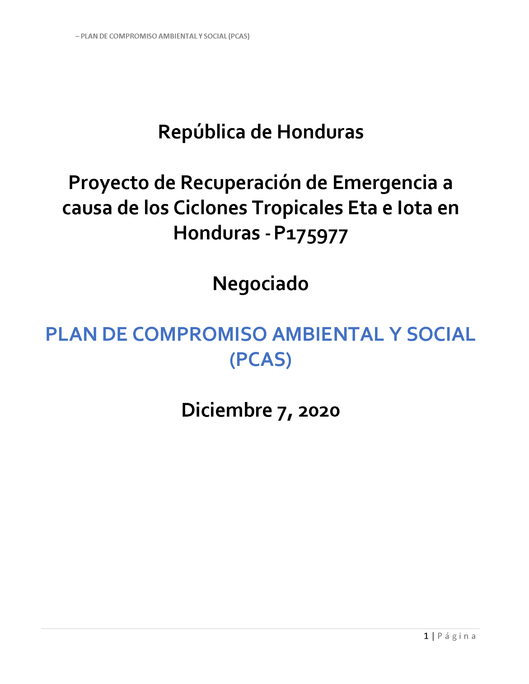 Plan de Compromiso Ambiental y Social NEGOCIADO _Página_01 Plan de Compromiso Ambiental y Social NEGOCIADO