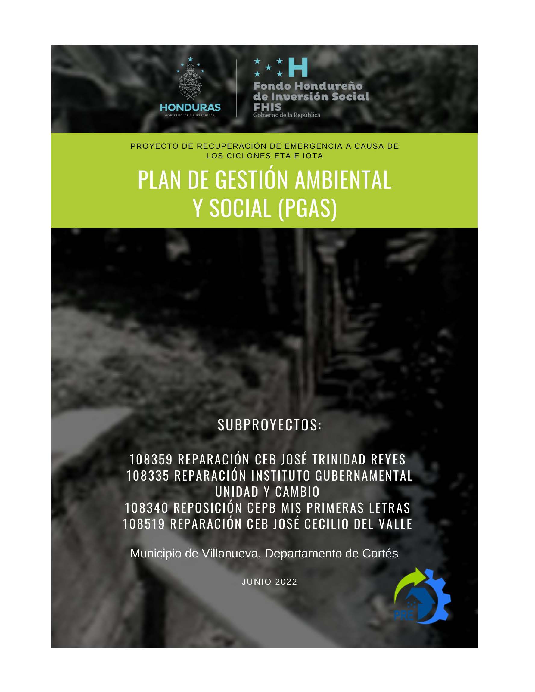 PGAS CODIGOS 108359_108335_108340_108519 VILLANUEVA_CORTÉS_Página_01 PGAS CODIGOS 108359 -108335 - 108340 - 108519 VILLANUEVA CORTÉS