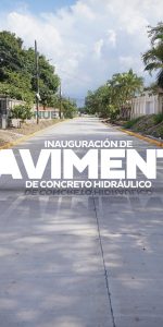 Inauguración de Pavimento de concreto hidráulico en Sonaguera, Colon