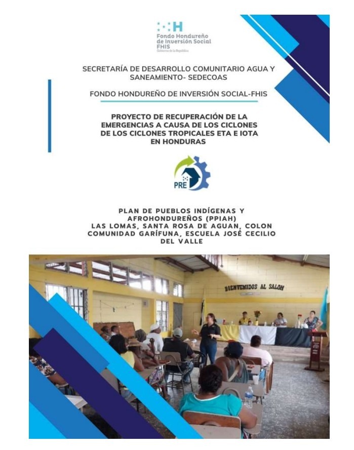 PPIAH SUBPROYECTO 110130 REPARACIÓN ESCUELA JOSÉ CECILIO DEL VALLE PPIAH SUBPROYECTO 110130 REPARACIÓN ESCUELA JOSÉ CECILIO DEL VALLE